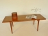 table basse scandinave en teck