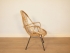 fauteuil osier vintage