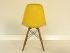 chaise eames dsw jaune