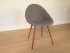 fauteuil boule vintage