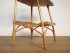 table basse vintage rotin