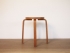 Tabouret stool E60 Alvar Aalto design vintage scandinave maison simone nantes lyon