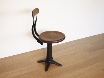 Tabouret stool atelier Singer industriel vintage maison simone nantes