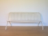 Banc extérieur pliant vintage années 50 60 maison simone nantes paris la baule