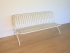 Banc extérieur pliant vintage années 50 60 maison simone nantes paris la baule