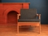 Fauteuil scandinave vintage teck maison simone nantes paris la baule