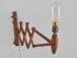 lampe applique potence extensible bois vintage maison simone nantes paris la baule