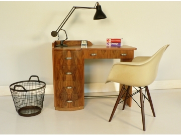 bureau 1930 ronce de noyer