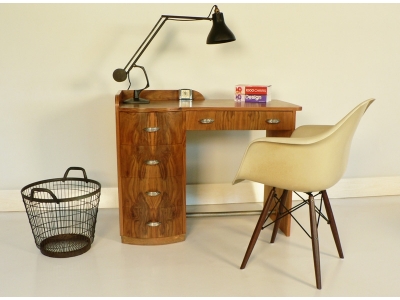 bureau 1930 ronce de noyer