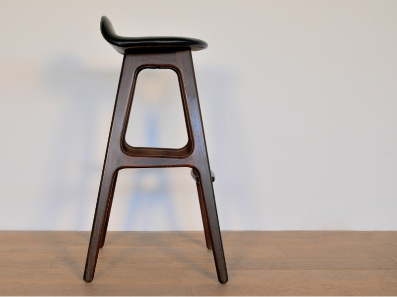 Tabouret de bar Erik Buch Dusty Rose