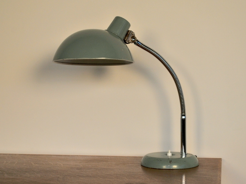 lampe bureau vintage aluminor années 80 maison simone