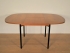 Table manger ronde arrondie moderniste ARP guariche motte vintage maison simone nantes