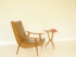 fauteuil boomerang design scandinave