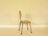 chaise en bois thermoformé design scandinave